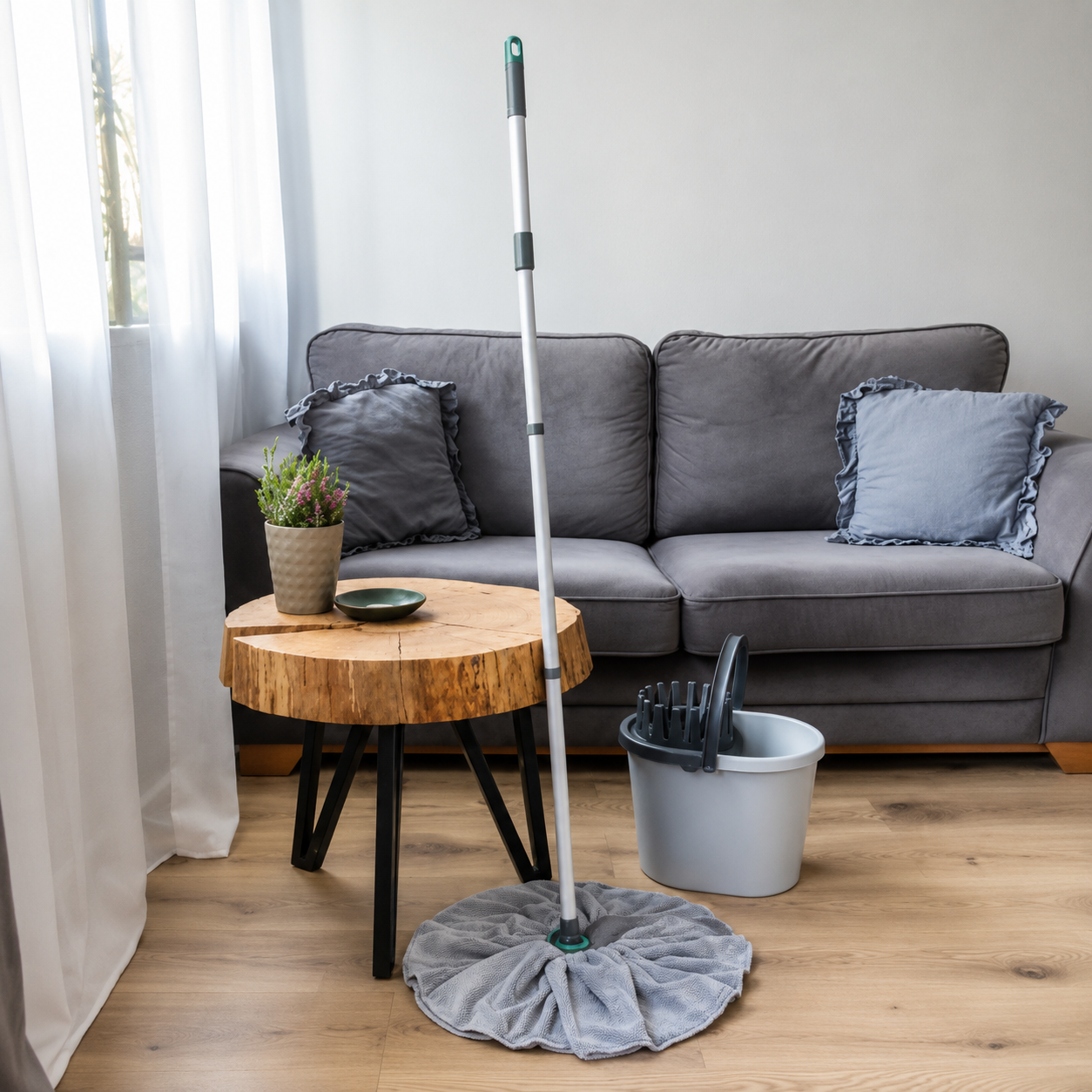 CLEAN FLOORS, HAPPY HOME